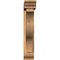 Ekena Millwork Funston Traditional Smooth Bracket w/ Offset Brace, Western Red Cedar, 5 1/2"W x 26"D x 30"H BKT0604X26X30FST01SWR - alternate 4